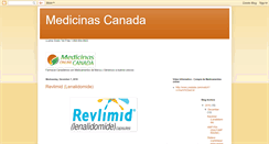 Desktop Screenshot of medicinasonlinecanada.blogspot.com