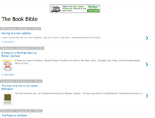 Tablet Screenshot of bookbible.blogspot.com