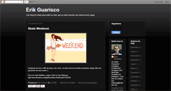 Desktop Screenshot of erikguarisco.blogspot.com