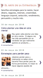 Mobile Screenshot of elartedelaestrategia.blogspot.com