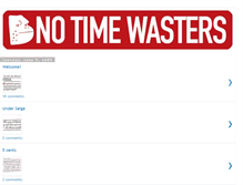 Tablet Screenshot of notimewasters.blogspot.com