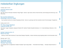 Tablet Screenshot of melestarikanlingkungan.blogspot.com