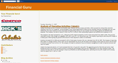 Desktop Screenshot of financialguruccu.blogspot.com