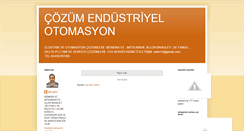 Desktop Screenshot of otomasyoncu.blogspot.com