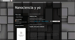 Desktop Screenshot of nanotecnologiayyo.blogspot.com