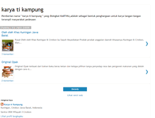 Tablet Screenshot of karyatikampung.blogspot.com