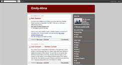 Desktop Screenshot of emily-alina.blogspot.com