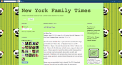 Desktop Screenshot of nyfamilytimes.blogspot.com