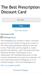 Mobile Screenshot of freedrugcardus.blogspot.com