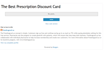 Tablet Screenshot of freedrugcardus.blogspot.com