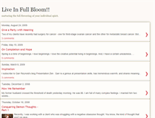 Tablet Screenshot of liveinfullbloom.blogspot.com