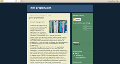 Desktop Screenshot of miss-programation.blogspot.com