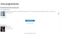Tablet Screenshot of miss-programation.blogspot.com
