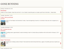 Tablet Screenshot of gonerunningclub.blogspot.com