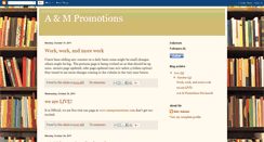 Desktop Screenshot of anmpromotions.blogspot.com