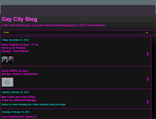 Tablet Screenshot of gaycityblog.blogspot.com