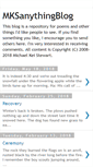 Mobile Screenshot of mksanythingblog.blogspot.com