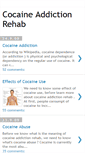 Mobile Screenshot of cocaine-addiction-rehab.blogspot.com