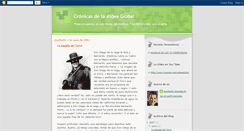 Desktop Screenshot of cronicasdelaaldeaglobal.blogspot.com