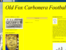 Tablet Screenshot of oldfoxfc.blogspot.com