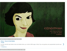 Tablet Screenshot of extraterrenas.blogspot.com