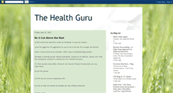 Desktop Screenshot of healthguru-yogi.blogspot.com