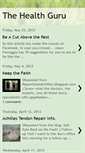 Mobile Screenshot of healthguru-yogi.blogspot.com