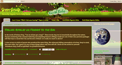 Desktop Screenshot of earthbaby-organics.blogspot.com