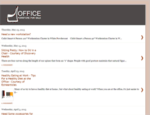 Tablet Screenshot of officefurnitureforsalesydney.blogspot.com