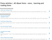 Tablet Screenshot of forex-articl.blogspot.com