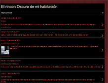 Tablet Screenshot of elrinconoscurodemihabitacion.blogspot.com