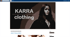 Desktop Screenshot of karraclothing.blogspot.com