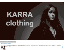 Tablet Screenshot of karraclothing.blogspot.com