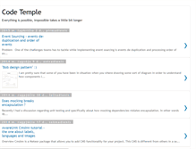 Tablet Screenshot of codetemple.blogspot.com