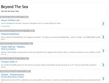 Tablet Screenshot of beyond-thesea.blogspot.com