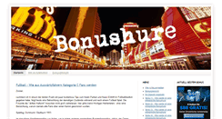 Desktop Screenshot of bonushure.blogspot.com