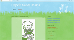 Desktop Screenshot of capelasantamaria.blogspot.com