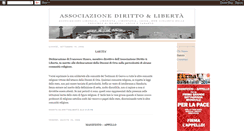 Desktop Screenshot of dirittoeliberta.blogspot.com