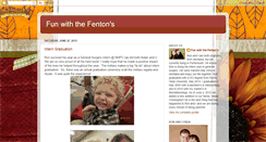 Desktop Screenshot of fentonfun.blogspot.com