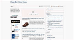 Desktop Screenshot of cheapboysdressshoes.blogspot.com