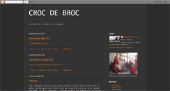 Desktop Screenshot of crocdebroc.blogspot.com