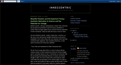 Desktop Screenshot of inneccentric.blogspot.com