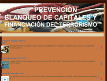 Tablet Screenshot of prevencion-blanqueo.blogspot.com