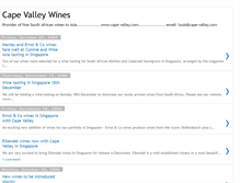 Tablet Screenshot of cape-valley.blogspot.com