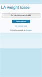 Mobile Screenshot of laweightlosse.blogspot.com