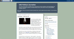 Desktop Screenshot of gmupoljourn.blogspot.com