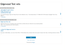 Tablet Screenshot of edgewoodtestvets.blogspot.com
