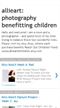 Mobile Screenshot of allieart4children.blogspot.com