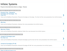 Tablet Screenshot of infotec-systems.blogspot.com