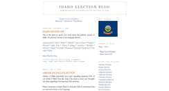 Desktop Screenshot of idaho-election.blogspot.com